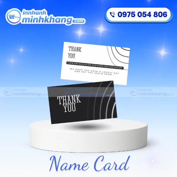 Name Card Cảm Ơn