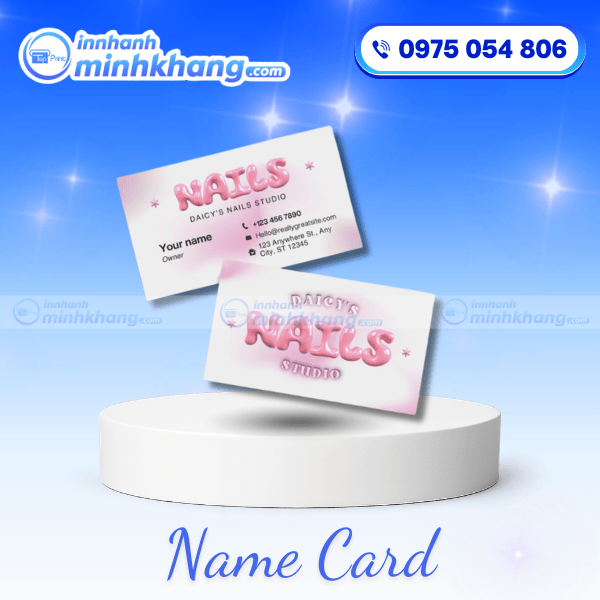 Card Visit Nail