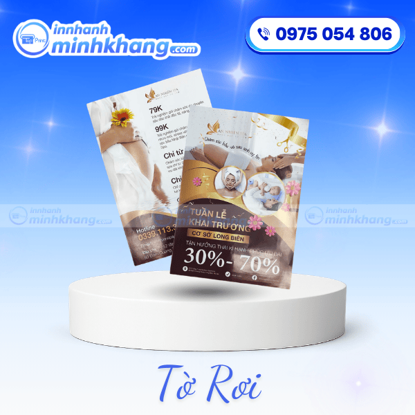 Tờ Rơi Spa