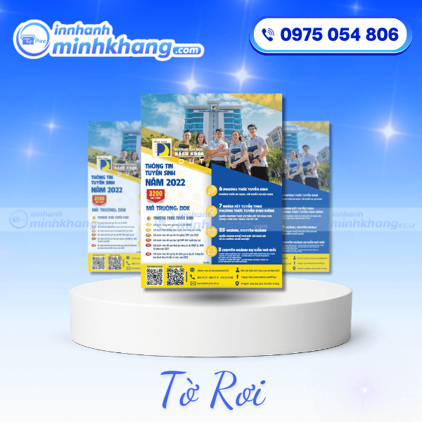 Tờ Rơi Tuyển Sinh