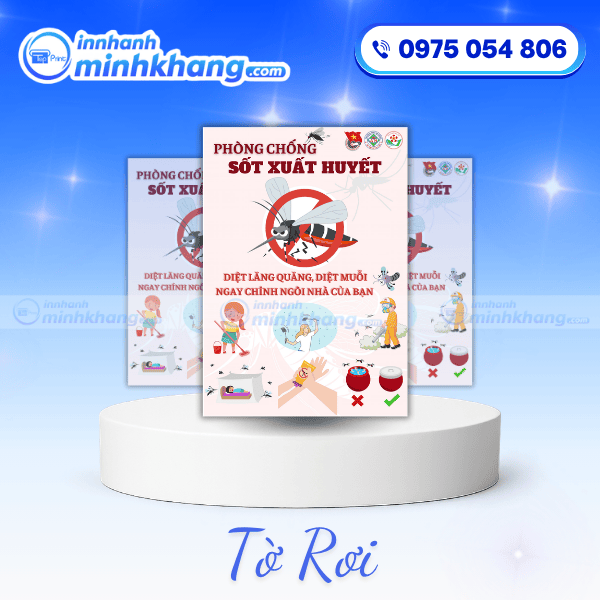 Tờ Rơi Phòng Chống Sốt Xuất Huyết