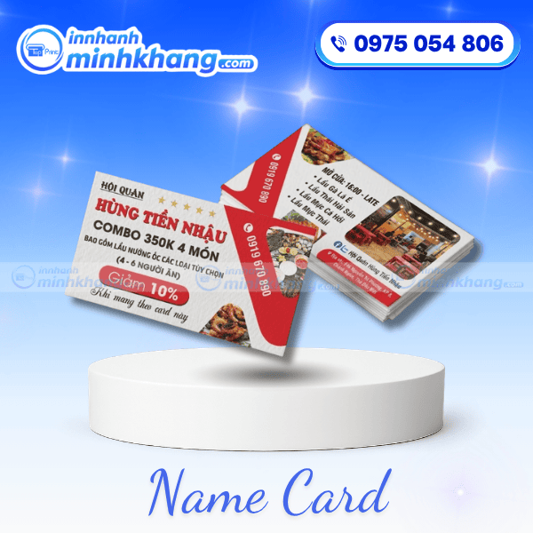 Card Visit Quán Nhậu