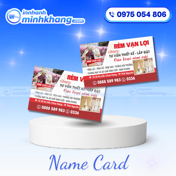 Card Visit Rèm Cửa
