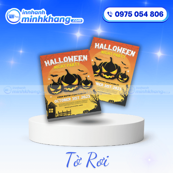 Tờ Rơi Halloween