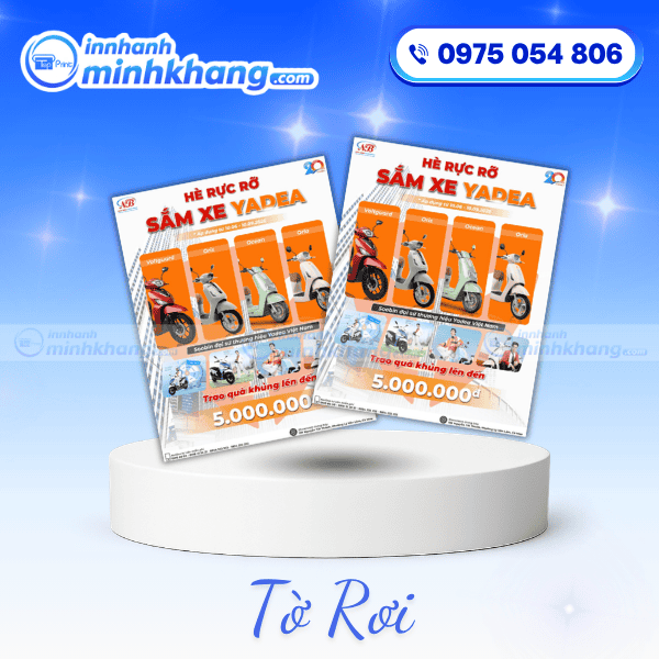 Tờ Rơi Xe Điện