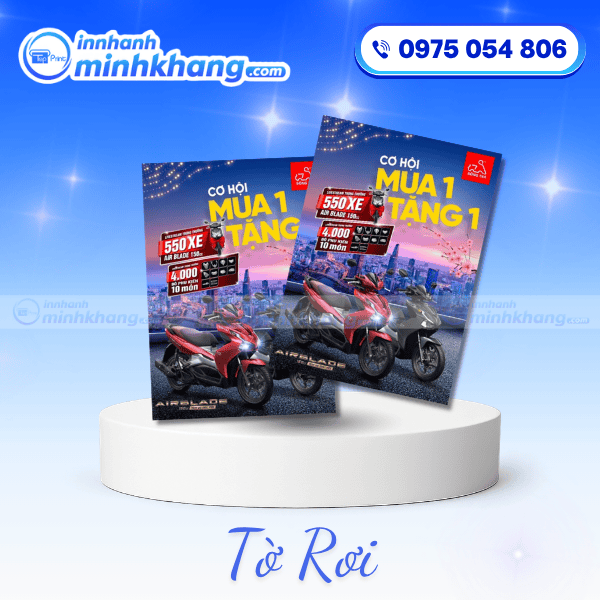 Tờ Rơi Xe Máy