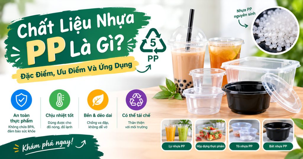 Chất Liệu Nhựa PP Là Gì? Đặc Điểm, Ưu Điểm Và Ứng Dụng
