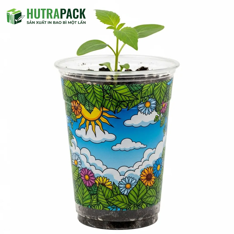 Bình cắm hoa hoặc ống đựng bút để bàn
