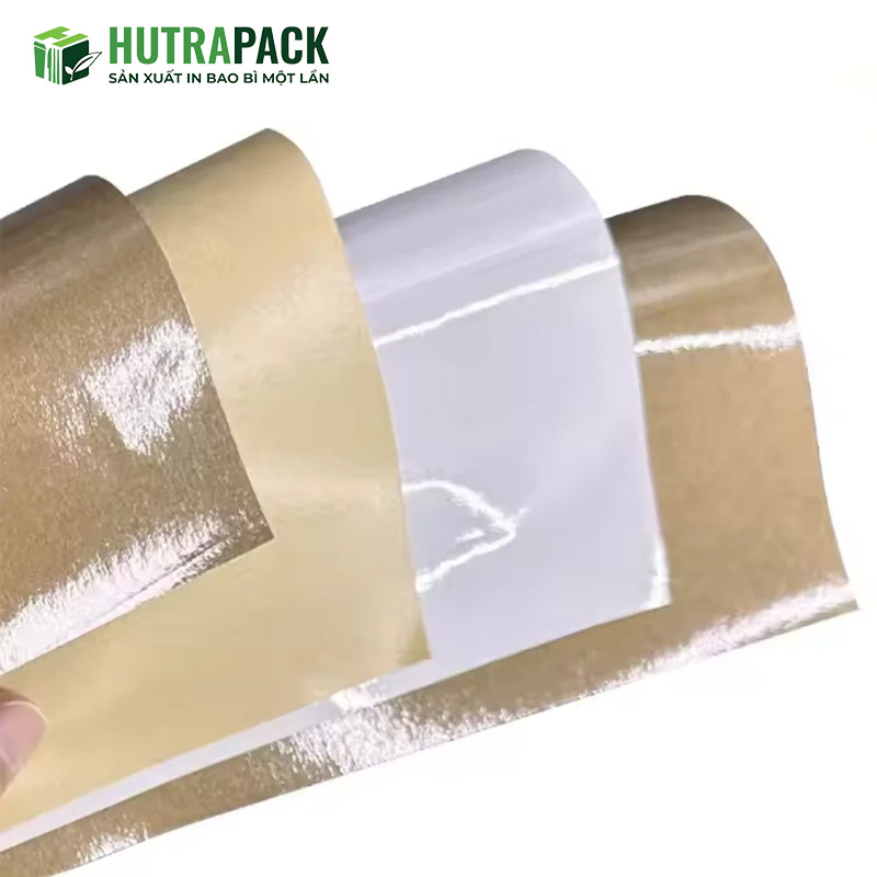 Các mẫu giấy kraft từ trắng đến nâu làm lớp nền