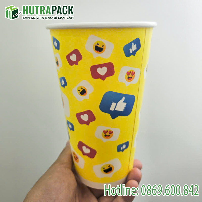 Ly giấy đựng bắp rang bơ đẹp