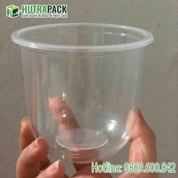 Ly Nhựa 360ml Đáy Bầu
