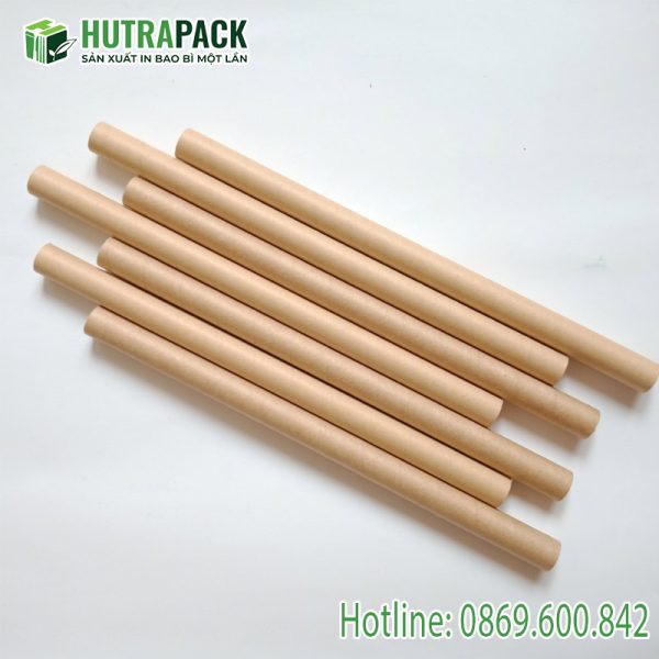 Ống Hút Giấy Phi 12