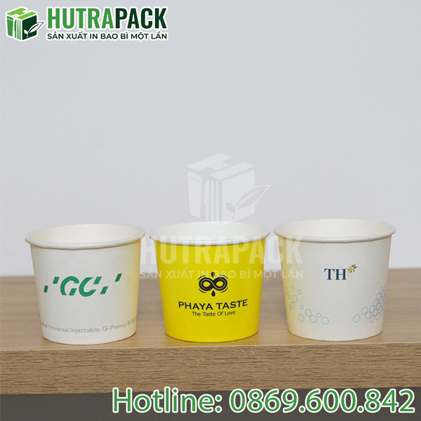 Đặt in tô giấy đựng chè giá rẻ tại TPHCM